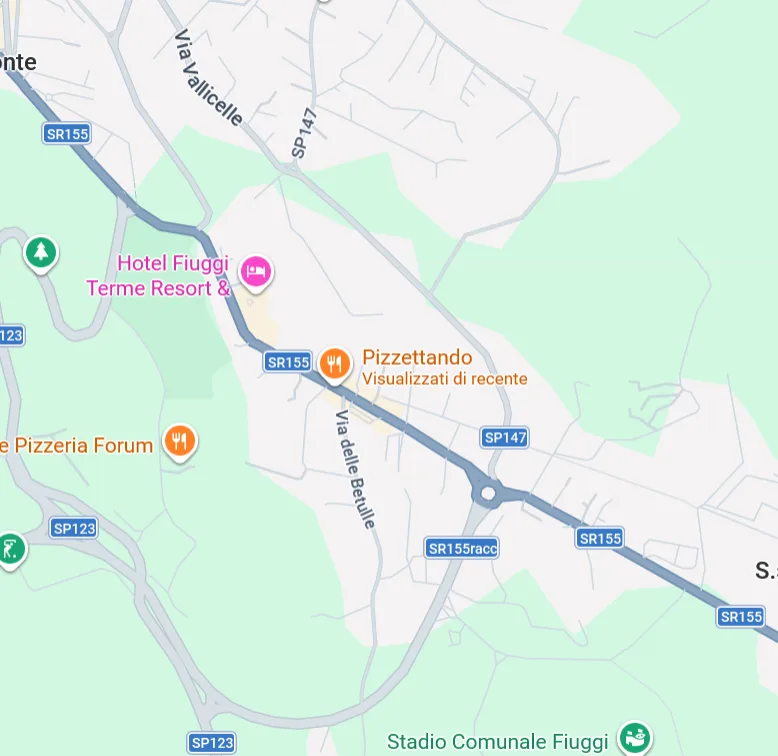 Posizione Pizzettando su Google Maps